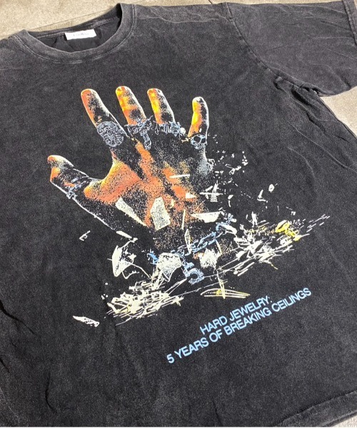 Evo+Revo（エボレボ） tシャツ ”古着感ガチT” グラフィックビンテージ