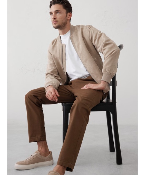「BANANA REPUBLIC FACTORY STORE」 チノパンツ 32/30 ネイビー メンズ_画像3