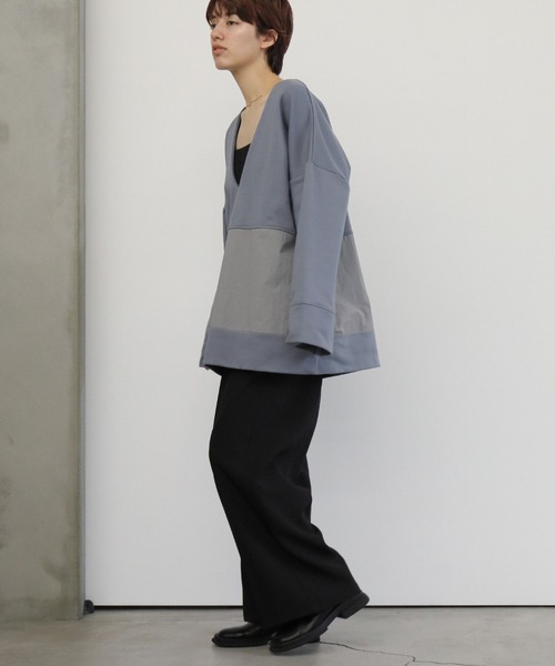 「select MOCA」 長袖カットソー FREE ブラック レディース_画像2