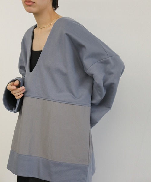 「select MOCA」 長袖カットソー FREE ブラック レディース_画像3