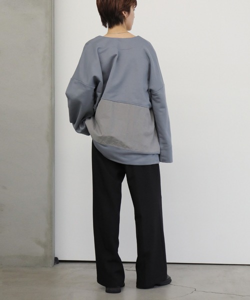 「select MOCA」 長袖カットソー FREE ブラック レディース_画像4