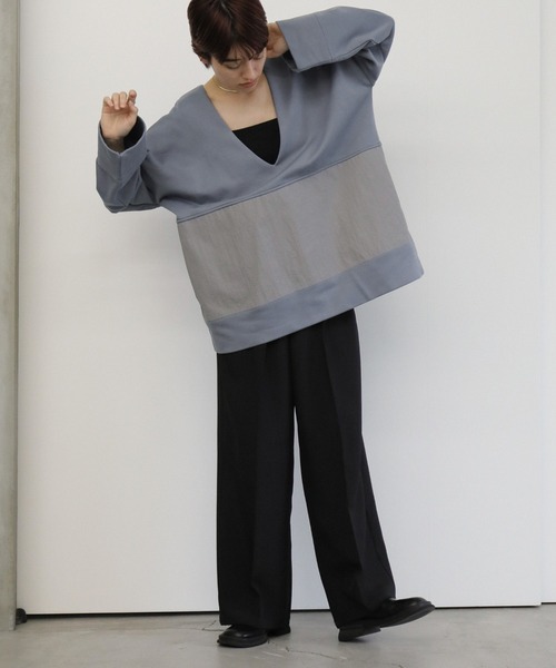 「select MOCA」 長袖カットソー FREE ブラック レディース_画像5