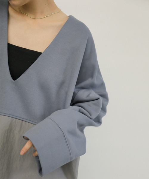 「select MOCA」 長袖カットソー FREE ブラック レディース_画像9