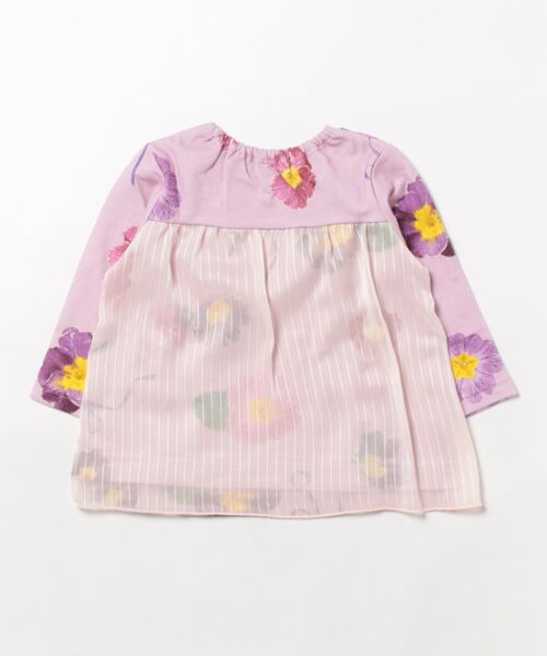 「hakka baby」 「KIDS」長袖カットソー 80cm ブルー キッズ_画像2