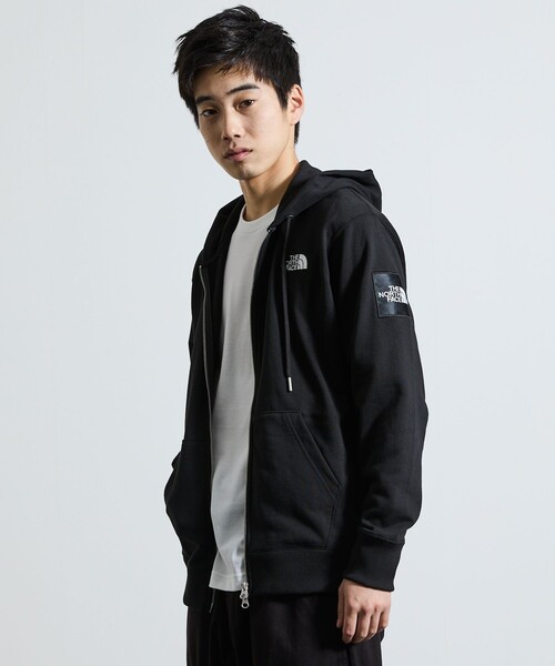 【美品】THE NORTH FACE フルジップジャケット XL ブラック 春服 FREAK'S STORE（フリークスストア） ノースフェイス パーカー THE