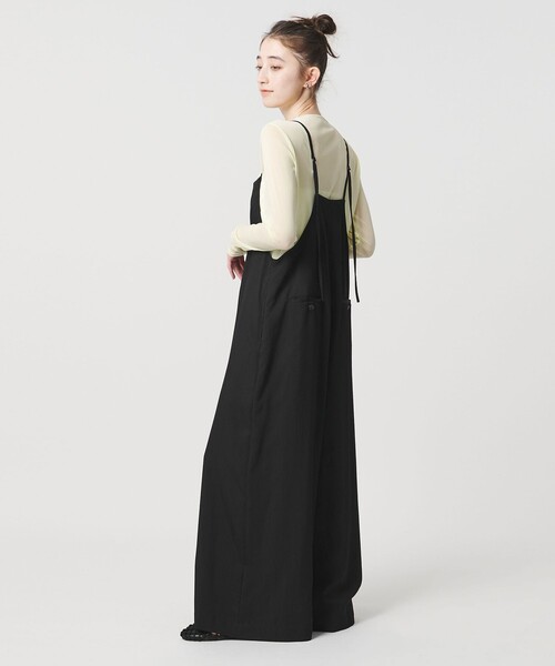 サロペット オーバーオール 「SACRA」ツイル オールインワン パンツ レディースの画像
