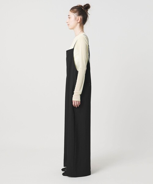 サロペット オーバーオール 「SACRA」ツイル オールインワン パンツ レディースの画像