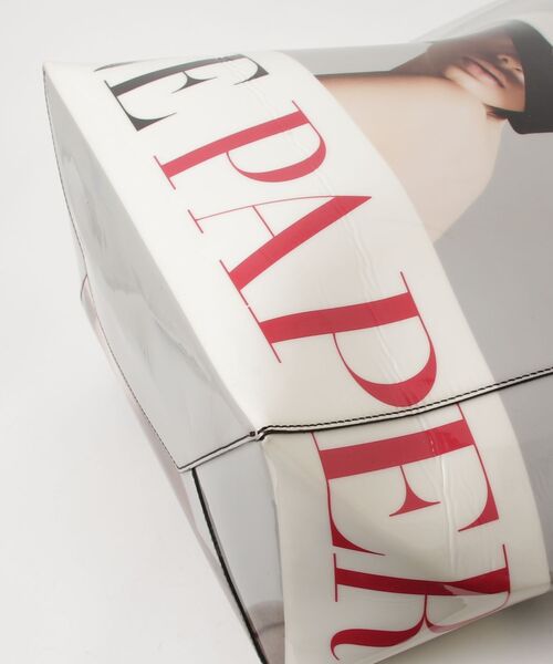 「Acne Studios」 Baker PVC tote 2WAYバッグ - グレー レディースの画像
