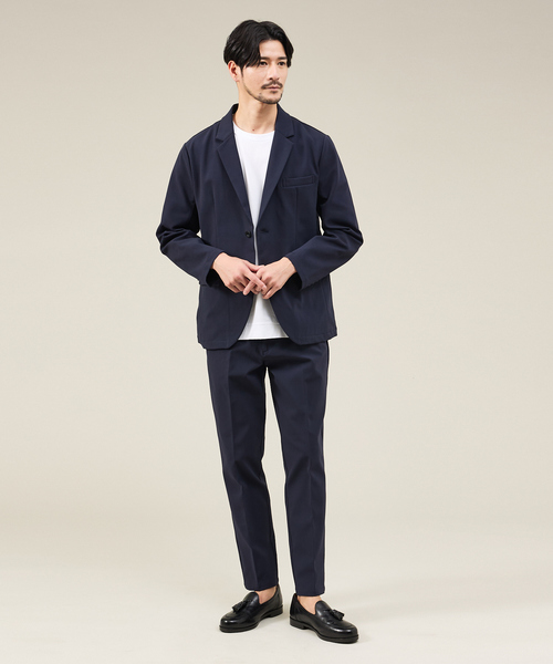 ABAHOUSE GRAY セットアップ 44 ネイビー メンズ : ZOZOTOWN Yahoo!店