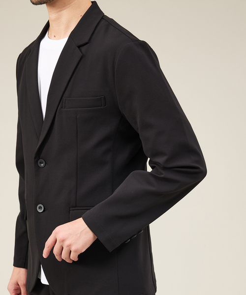「ABAHOUSE GRAY」 セットアップ 44 ネイビー メンズの画像