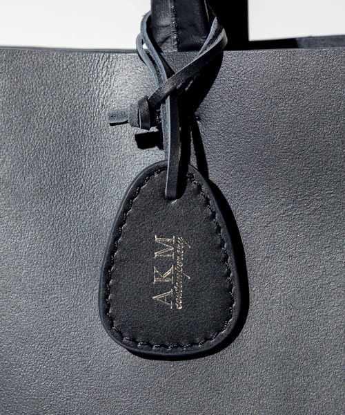 「AKM Contemporary」 トートバッグ ONE SIZE ネイビー メンズ_画像2