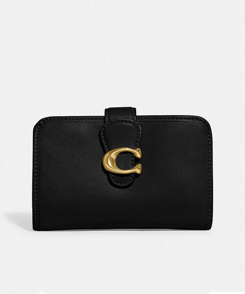 【新品未使用】定価38500円COACHコーチ財布ブラックPVCレザーOne COACH（コーチ） 財布 ONE ブラック系その他 レディース : ZOZOTOWN