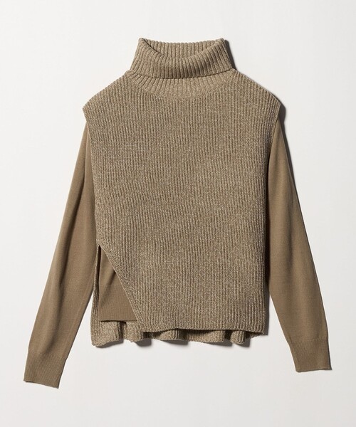 「A DAY IN THE LIFE UNITED ARROWS」 ニットアンサンブル FREE ダークグレー レディース_画像7
