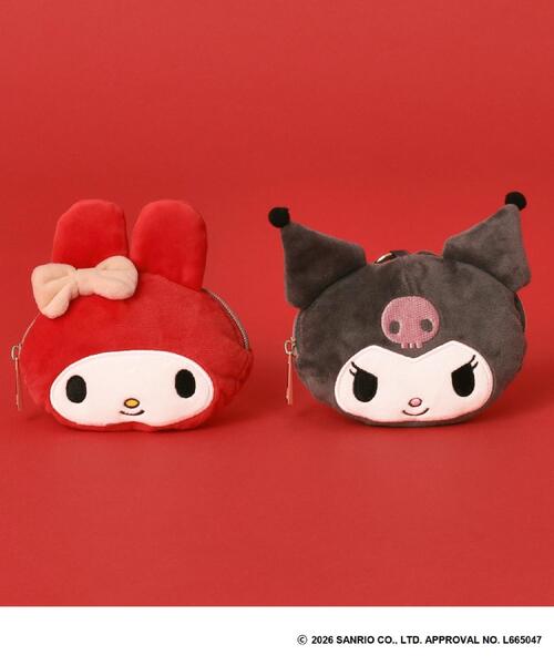 grove（グローブ） ポーチ 「マイメロディ＆クロミ」ぬいぐるみポーチ