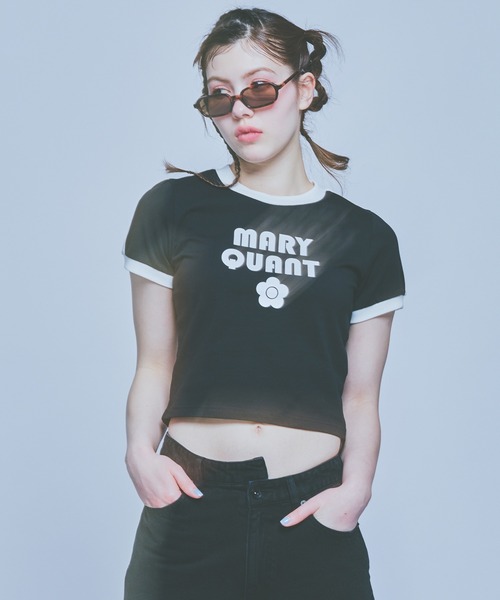 MARY QUANT - リリーブラウン  マリークワント クラシックコンパクト Tシャツ MARY QUANT（マリークヮント） tシャツ 半袖 マリークワント