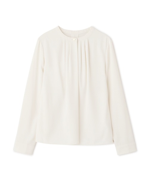 「NATURAL BEAUTY BASIC」 長袖ブラウス SMALL グレー レディース_画像5