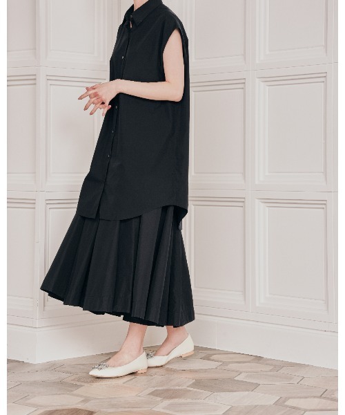 「Emma Francis」 フラットパンプス 24.5cm ライトブルー レディース_画像6