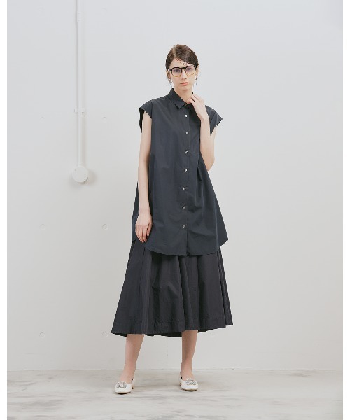 「Emma Francis」 フラットパンプス 24.5cm ライトブルー レディース_画像7