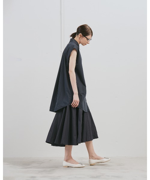 「Emma Francis」 フラットパンプス 24.5cm ライトブルー レディース_画像8