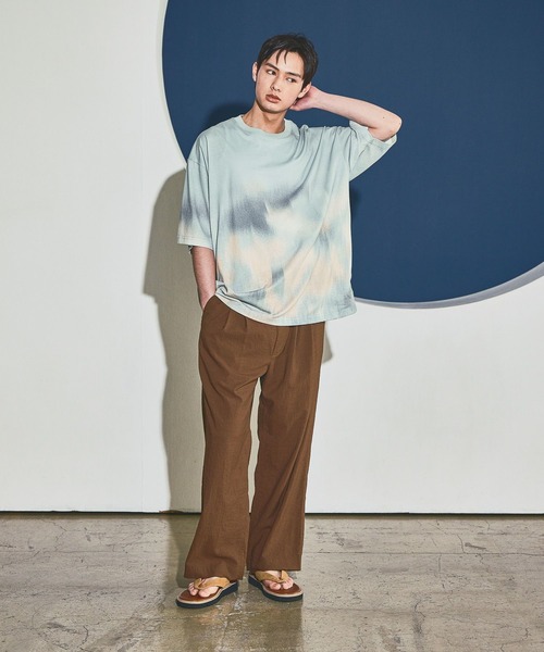 tシャツ 段染め風 柄Tシャツ メンズ | niko and… | 16