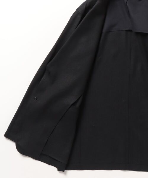 「Steven Alan」 テーラードジャケット「221villageコラボ」 2 ブラック メンズ_画像2