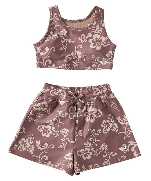 ROXY（ロキシー） 水着 水着 3点セット キッズ ジュニア 子供 水陸両用
