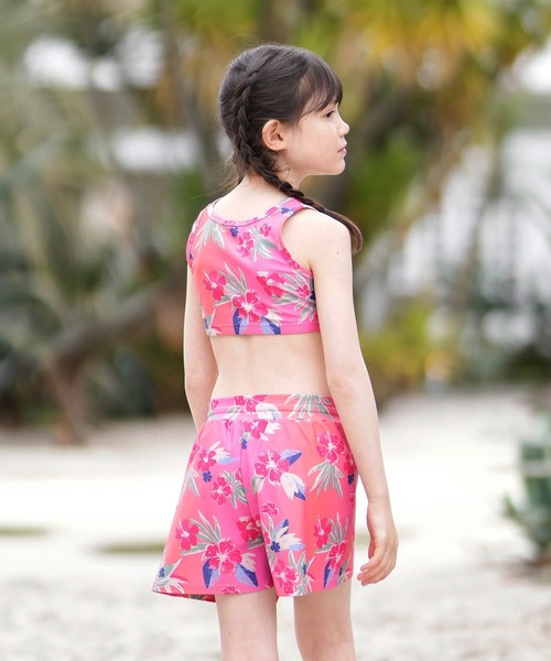 ROXY（ロキシー） 水着 水着 3点セット キッズ ジュニア 子供 水陸両用