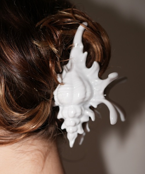 Port（ポート） ヘアクリップ 「 」 オーロラ シェル ヘアクリップ