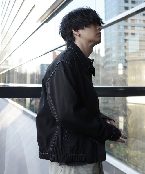 「WYM LIDNM」 ブルゾン M ブラック メンズ_画像3
