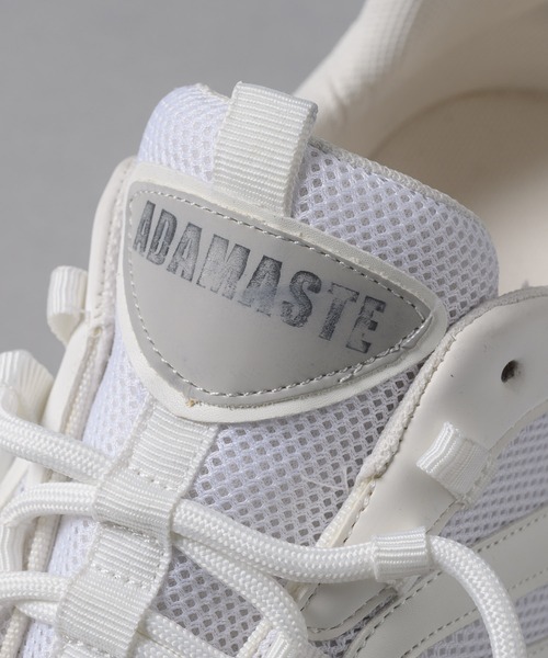 「ADAMASTE」 ローカットスニーカー MEDIUM ブラック メンズ_画像7