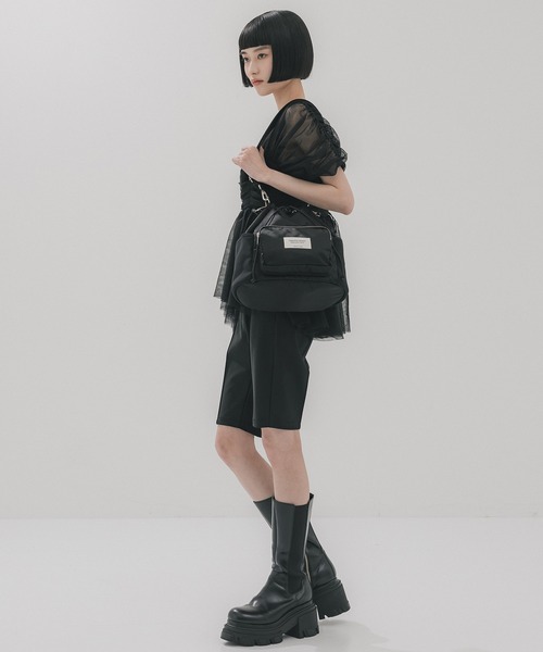 「beautiful people」 ショルダーバッグ FREE 黒いこと レディース