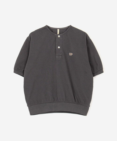tシャツ SCYE BASICS | 「別注」コットンピケ ヘンリーネックTシャツ WOMEN レディースの画像