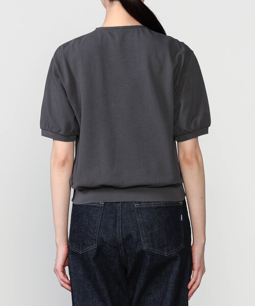 tシャツ SCYE BASICS | 「別注」コットンピケ ヘンリーネックTシャツ WOMEN レディースの画像
