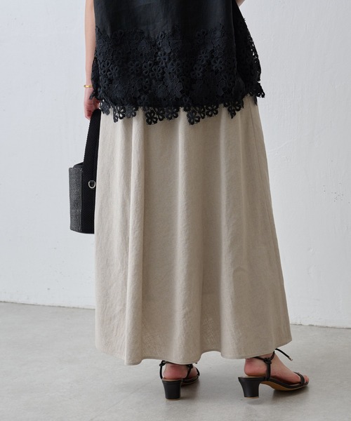 「BEARDSLEY」 フレアスカート 0 ブラック レディース_画像9
