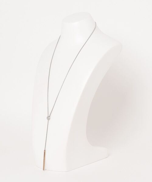 「SKAGEN」 ネックレス FREE シルバー×ゴールド レディース_画像2