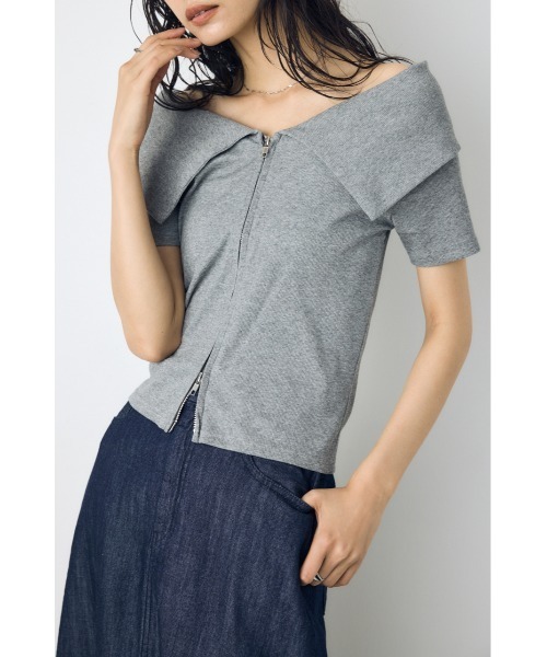 AZUL BY MOUSSY（アズールバイマウジー） tシャツ 半袖 「接触冷感 