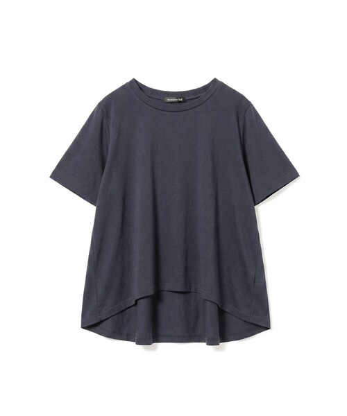 mizuiroind（ミズイロインド） tシャツ 半袖 フレアクルーネックT 