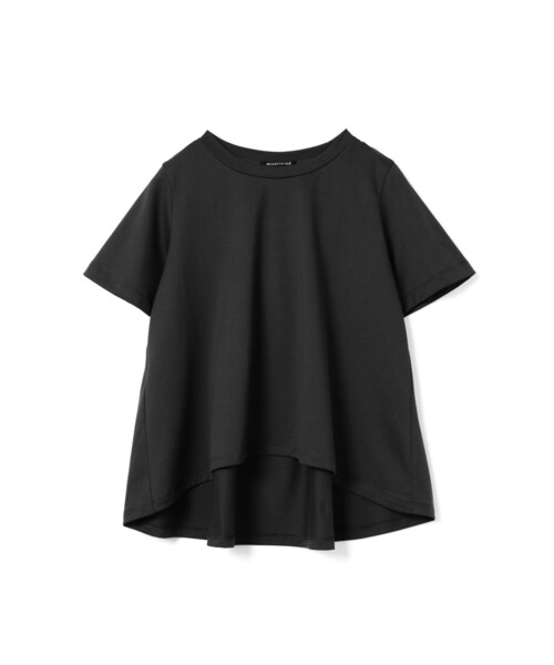mizuiroind（ミズイロインド） tシャツ 半袖 フレアクルーネックT
