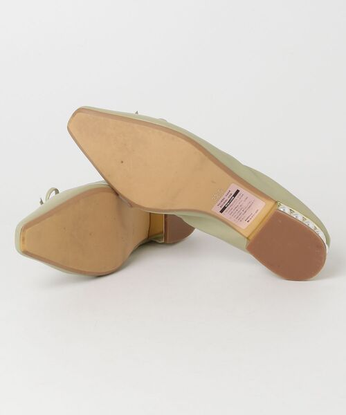 「NEUE THE MARKET」 パンプス 22.5cm ライトグリーン レディース_画像3