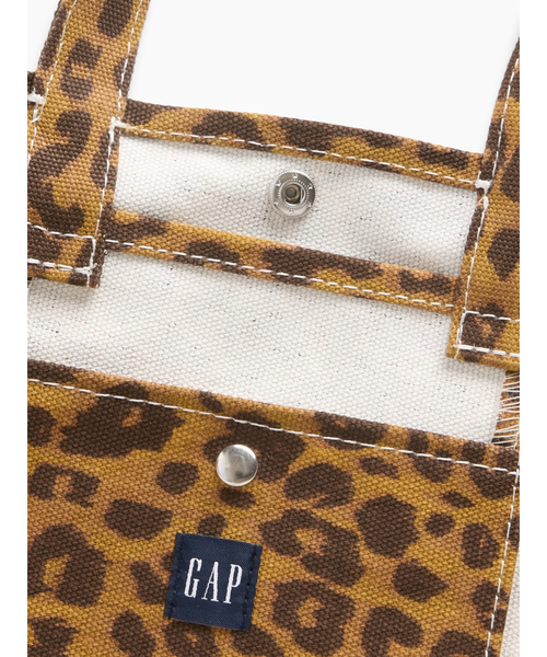 GAP（ギャップ） レッスンバッグ ミニ キャンバス GAPロゴ ミニトート