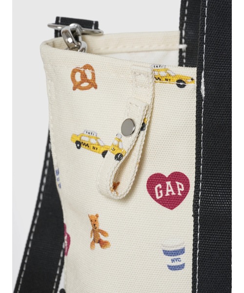 GAP（ギャップ） レッスンバッグ ミニ キャンバス GAPロゴ ミニトート