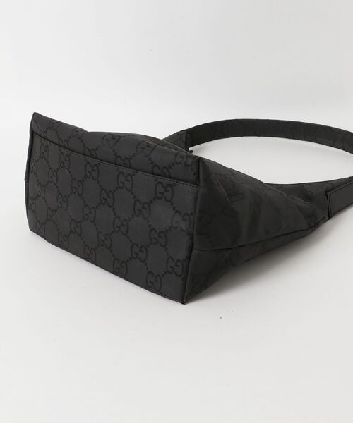 GUCCI GGキャンバス トートバッグ　黒 GUCCI（グッチ） GGキャンバス トートバッグ - ブラック レディース