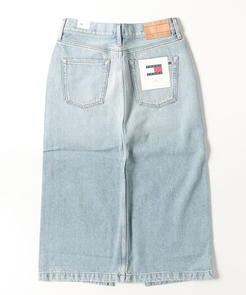 「TOMMY JEANS」 デニムスカート 26inch インディゴブルー レディース_画像2