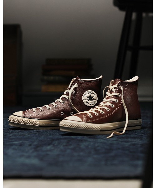 ALL STAR コンバース オールスター スニーカー 「直営店限定」LEATHER 