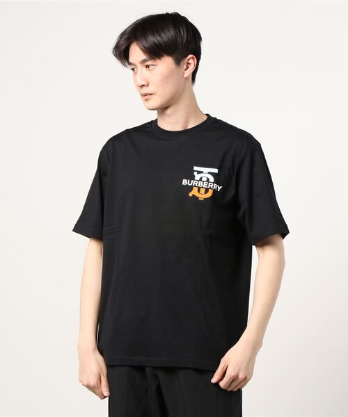 tシャツ Tシャツ BURBERRY GANTHER TB MONOGRAM LOGO PRINT バーバリー ワンポイント プリント Tシャツ