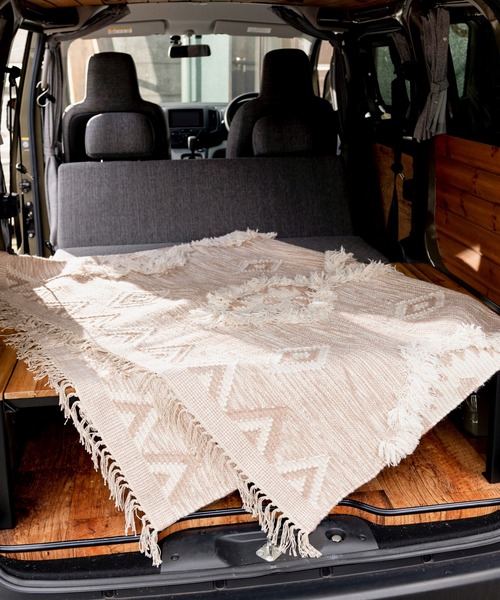 RugRu カーペット RugRu ウールコットンラグ 140x200cm(ダッタラグ