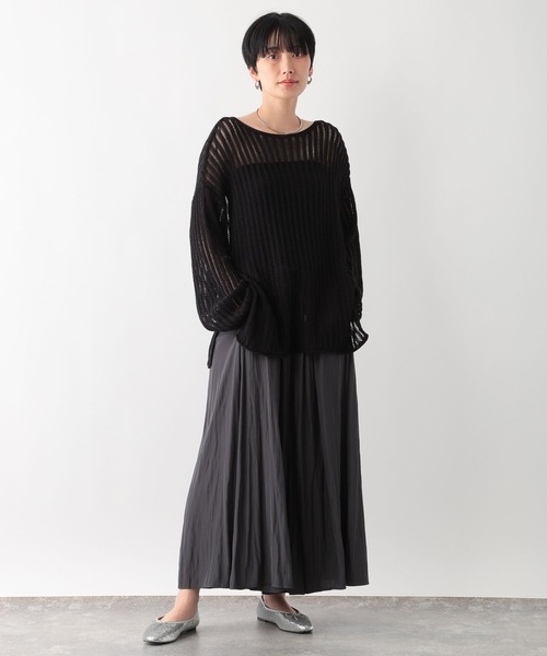 LEPSIM（レプシィム） ワイドパンツ パンツ 「選べる丈シリーズ