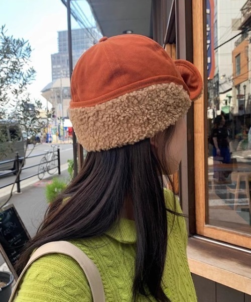 Mangrove キャップ 帽子 裏ボアフライトキャップ レディース