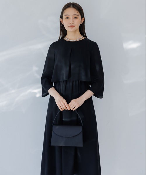 エリカ　form forms フォルムフォルマ　ワンピース form forma（フォルムフォルマ） ワンピース 「洗える」「喪服・礼服