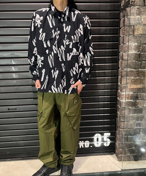 roar guns（ロアーガンズ） シャツ ARROW CUT JACQUARD SHIRT メンズ